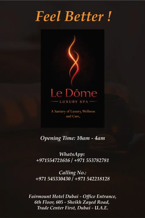 Fee Better at Le Dome Spa